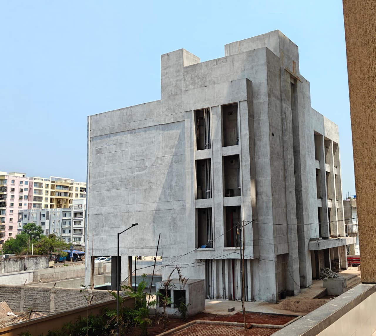 Apr'26 - Ashiana Regal - Clubhouse - Structure Completed. Internal Finishing In-Progress